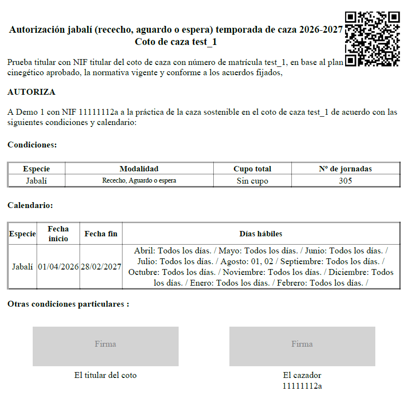 PCómo se realiza un control de una autorización en papel